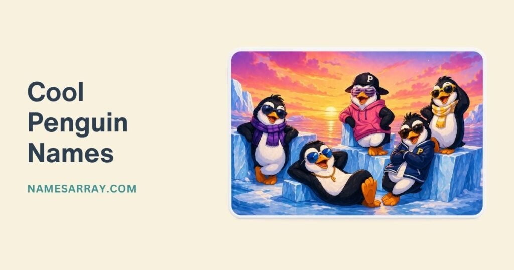 Cool Penguin Names