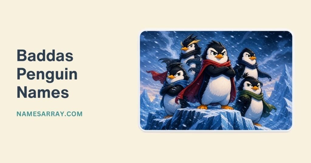 Baddas Penguin Names