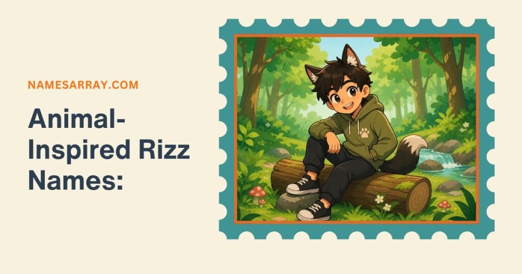 Animal-Inspired Rizz Names: