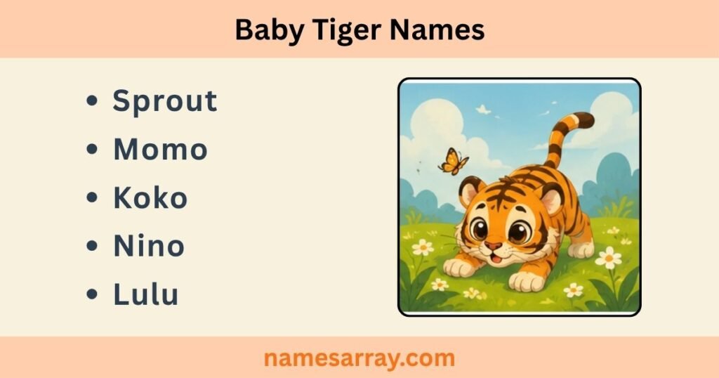 Baby Tiger Names