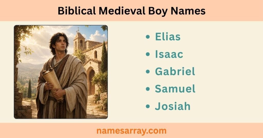 Biblical Medieval Boy Names