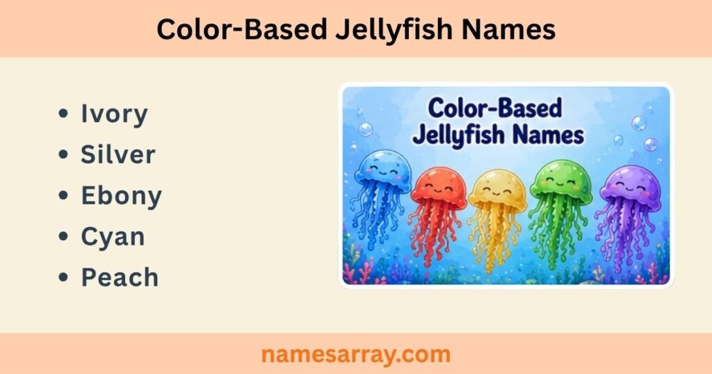 Color-Based Jellyfish Names
