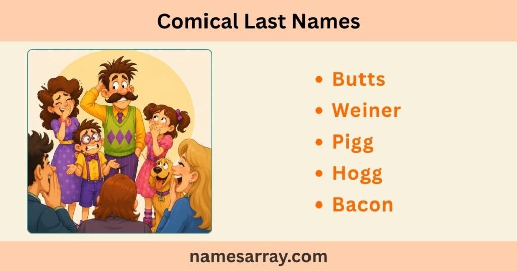 Comical Last Names