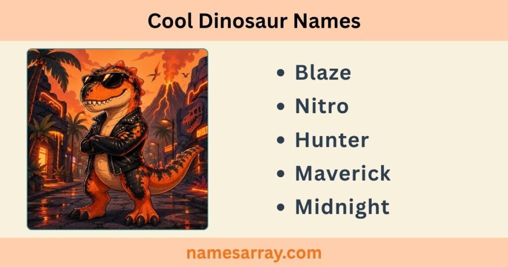 Cool Dinosaur Names