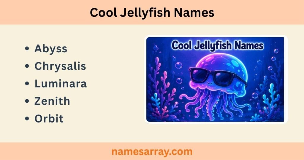 Cool Jellyfish Names
