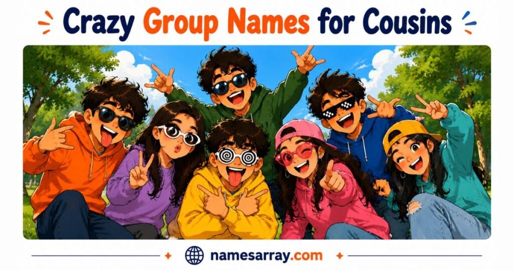 Crazy Group Names for Cousins