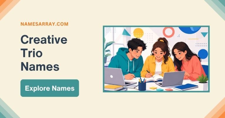 Creative Trio Names
