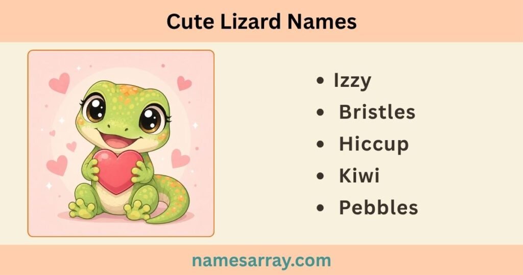 Cute Lizard Names