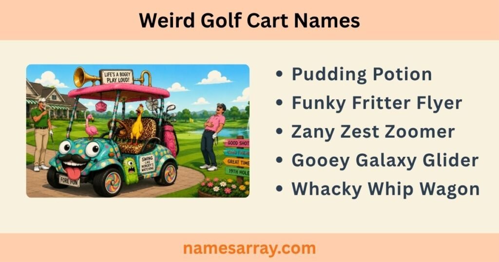 Weird Golf Cart Names