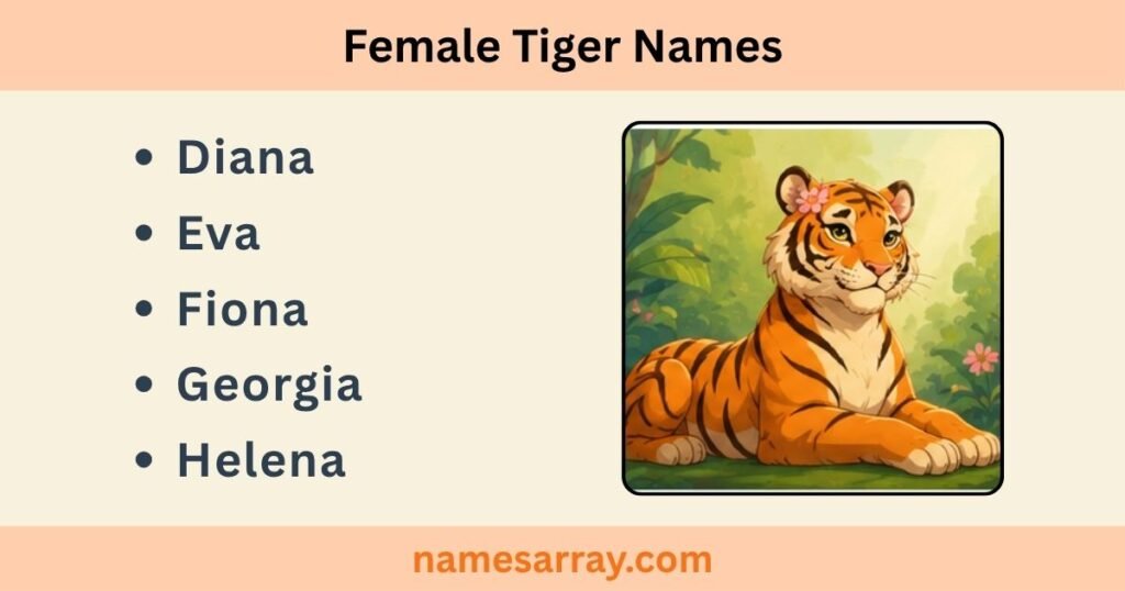 Female Tiger Names