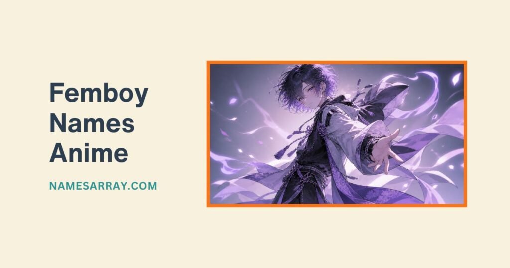 Femboy Names Anime
