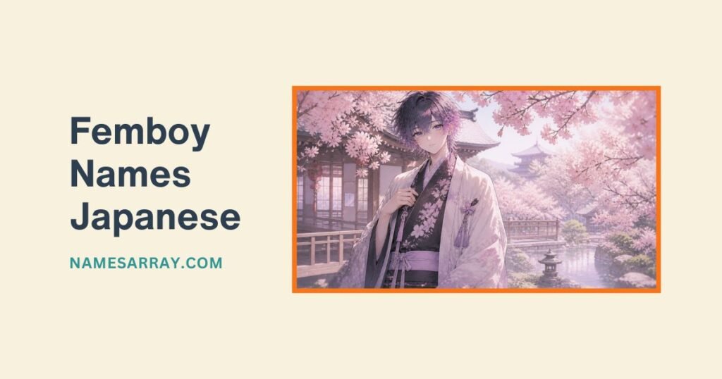 Femboy Names Japanese