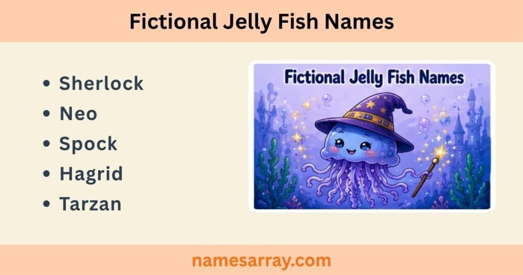 Fictional Jelly Fish Names