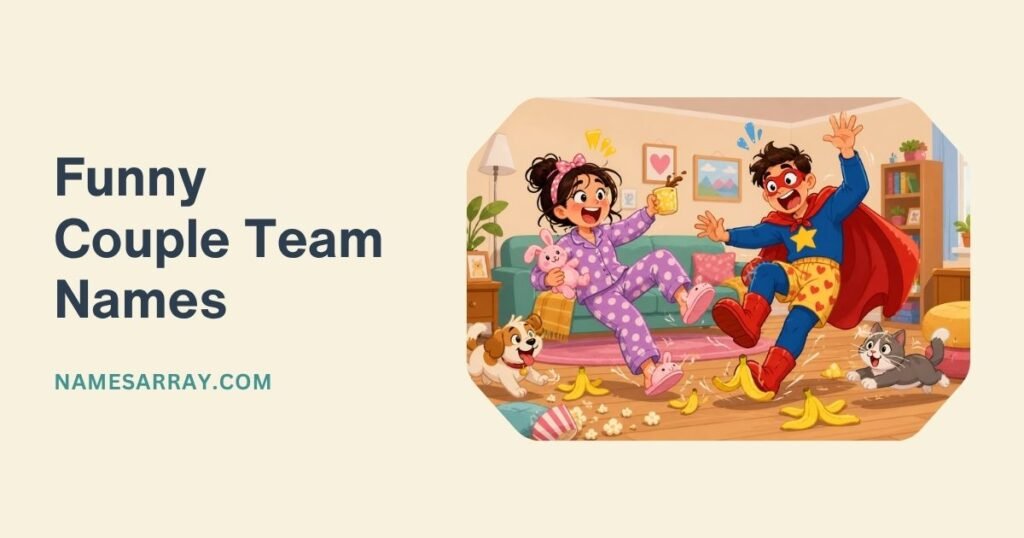 Funny Couple Team Names