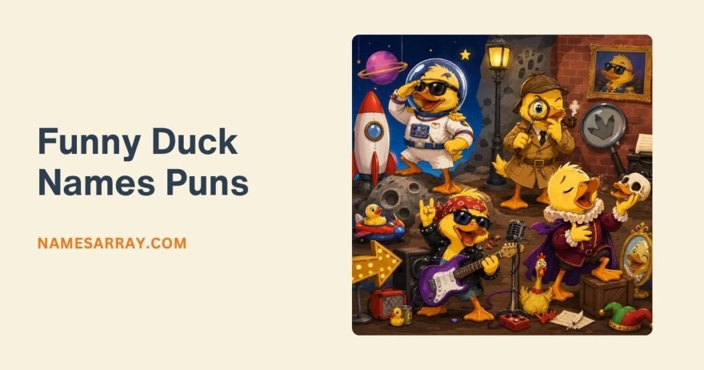 Funny Duck Names Dirty