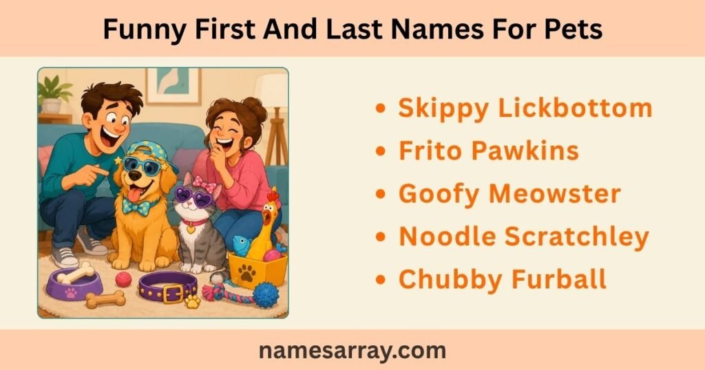 Funny First And Last Names For Pets With Meaning