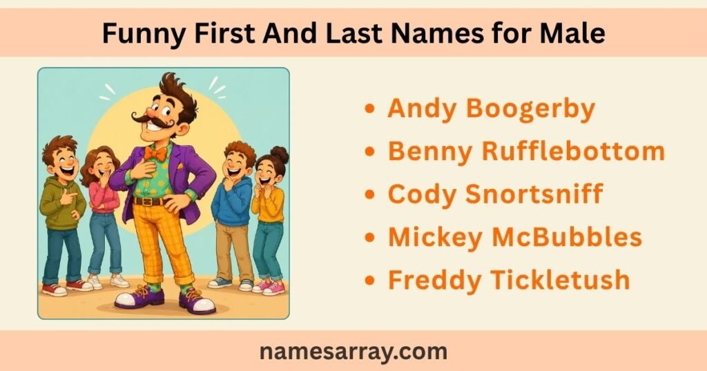 Funny First And Last Names for Male