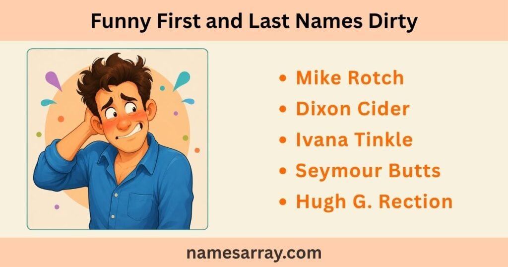 Funny First and Last Names Dirty