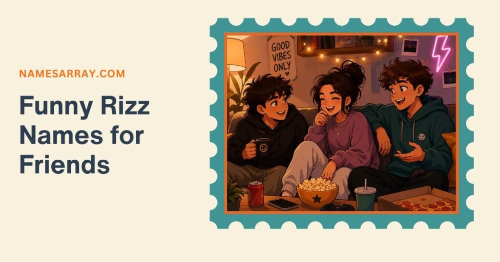 Funny Rizz Names for Friends