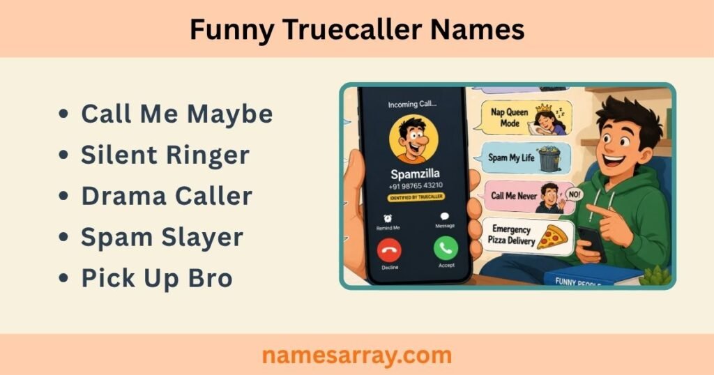 Funny Truecaller Names