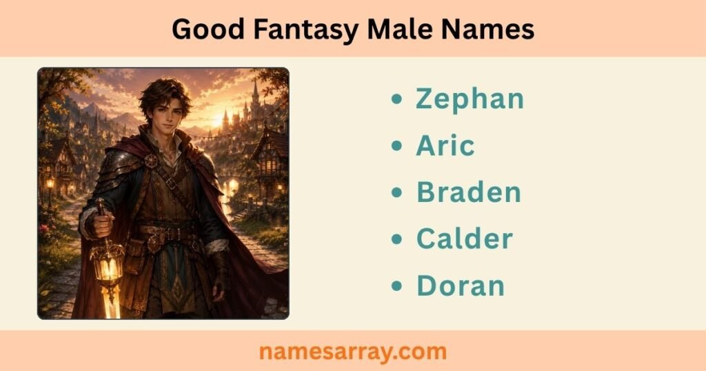 Good Fantasy Male Names