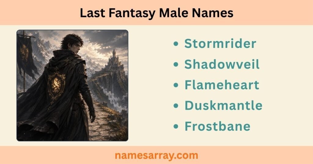 Last Fantasy Male Names