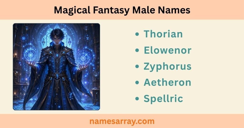 Magical Fantasy Male Names