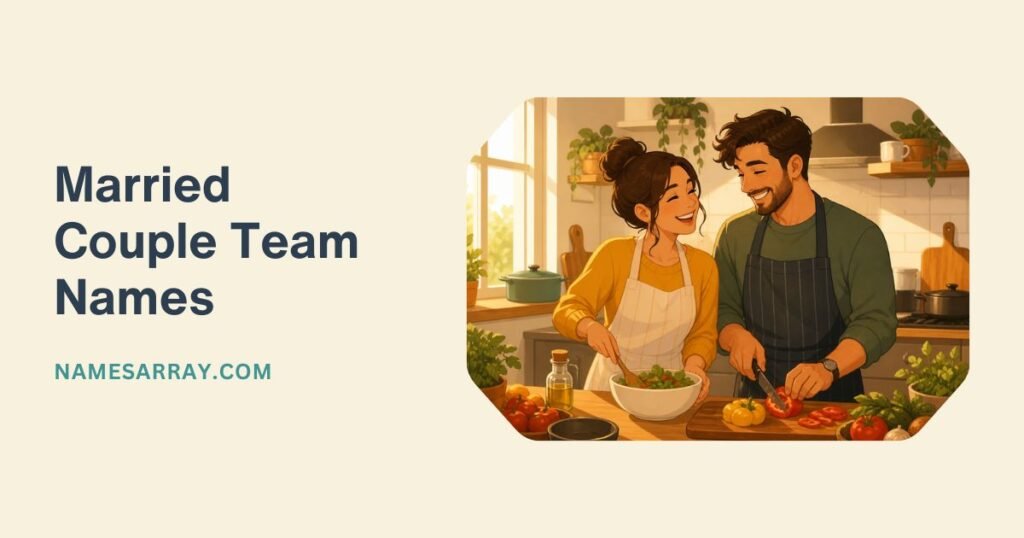 Married Couple Team Names