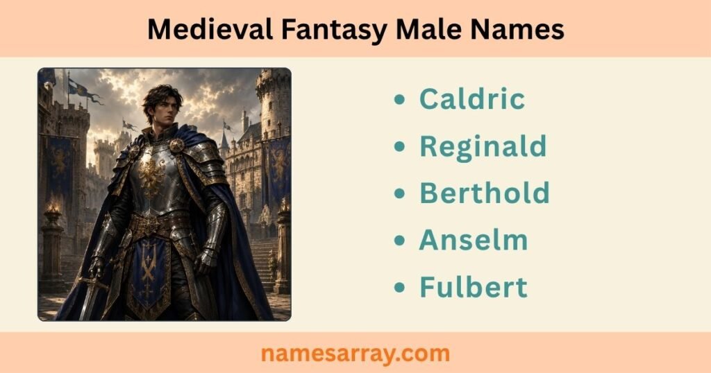 Medieval Fantasy Male Names