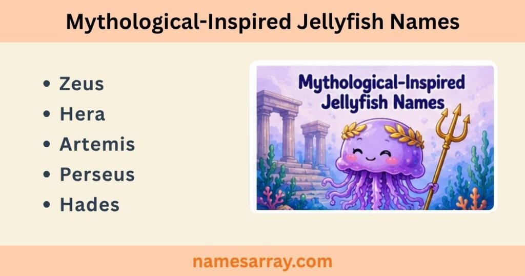 Mythological-Inspired Jellyfish Names