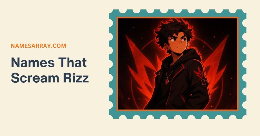 Names That Scream Rizz