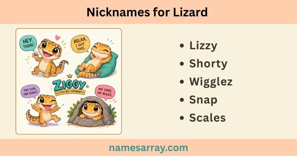 Nicknames for Lizard 