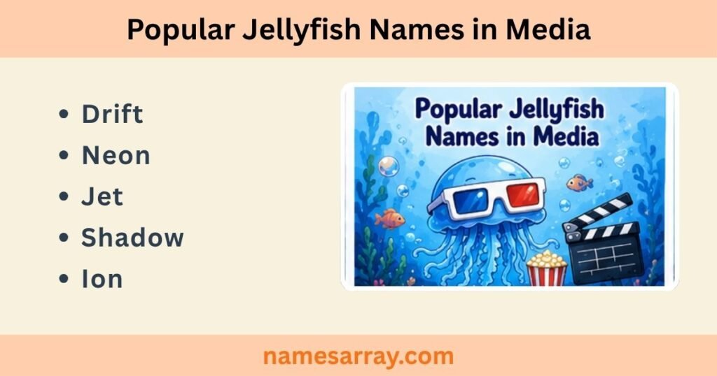 Popular Jellyfish Names in Media