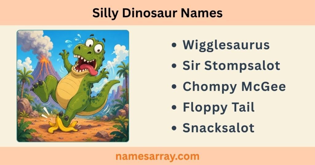 Silly Dinosaur Names