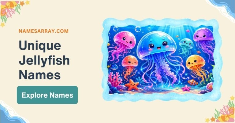 Unique Jellyfish Names
