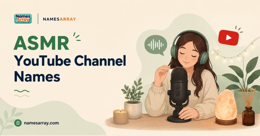 ASMR YouTube Channel Names