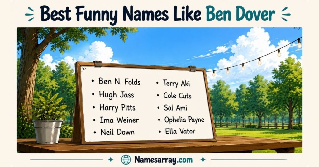 Best Funny Names Like Ben Dover