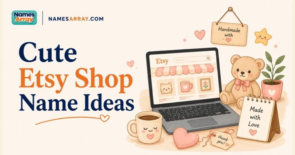 Cute Etsy Shop Name Ideas