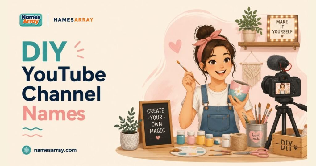 DIY YouTube Channel Names