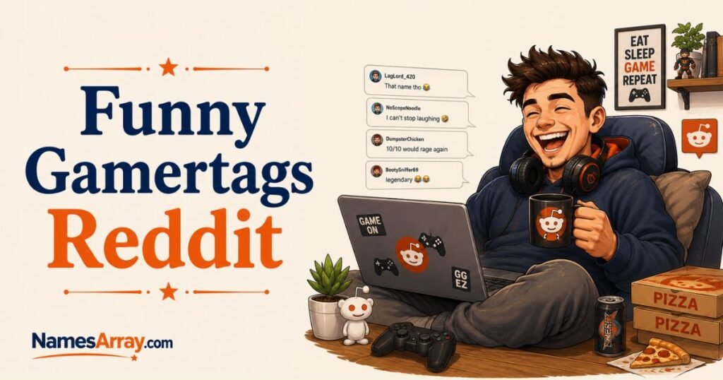 Funny Gamertags Reddit