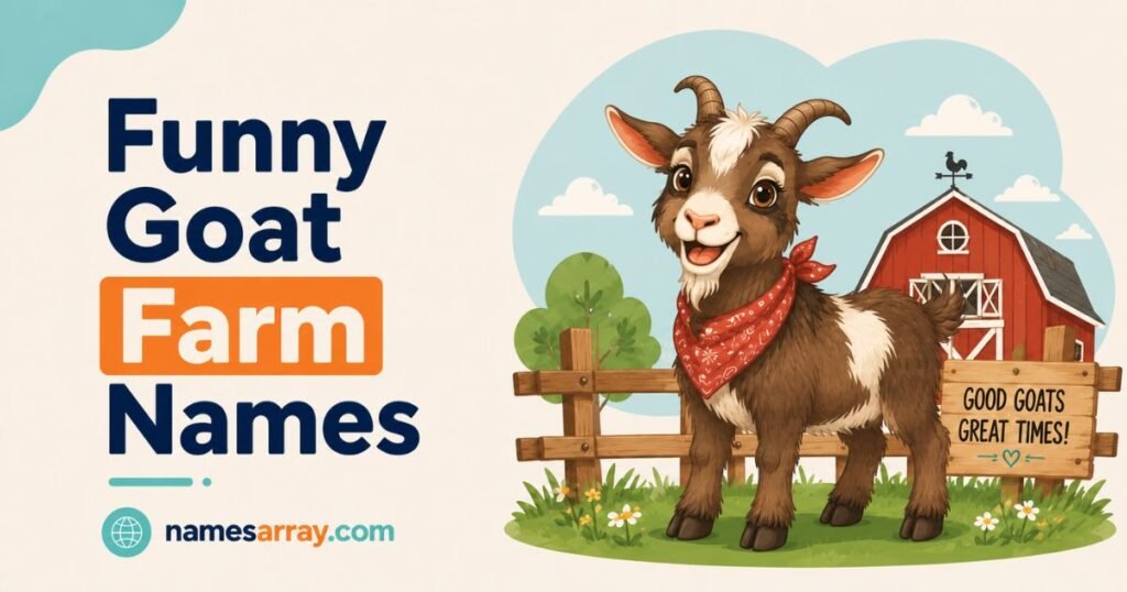 Funny Goat Farm Names