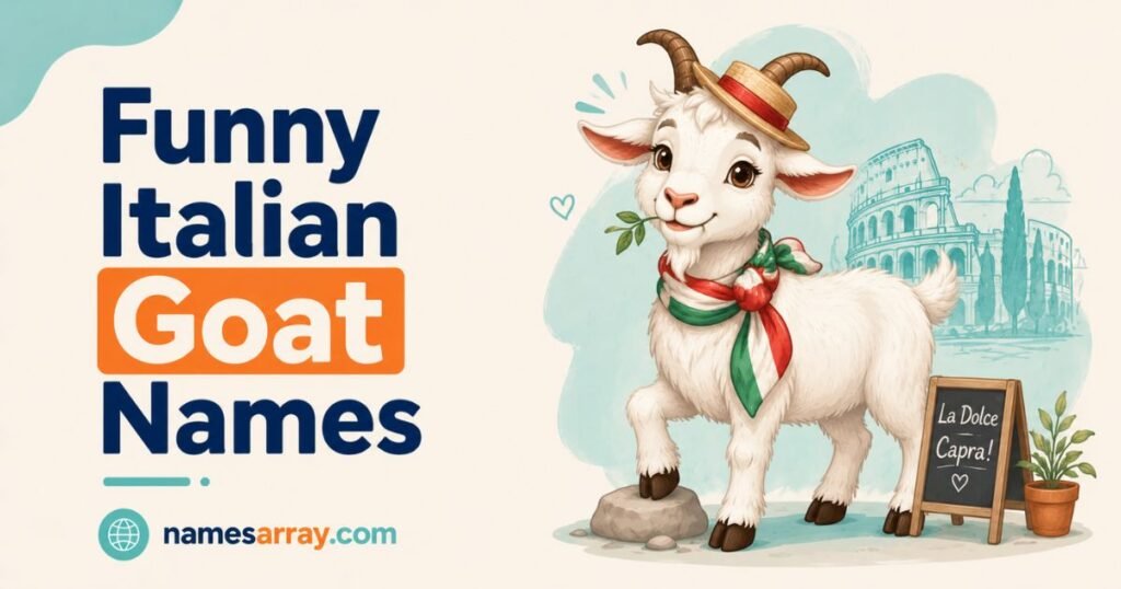 Funny Italian Goat Names