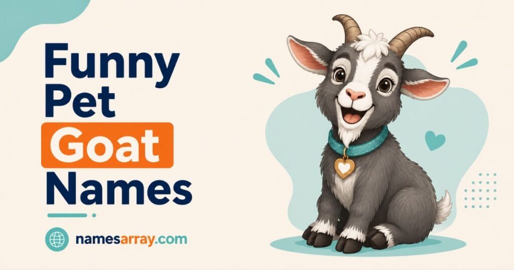 Funny Pet Goat Names