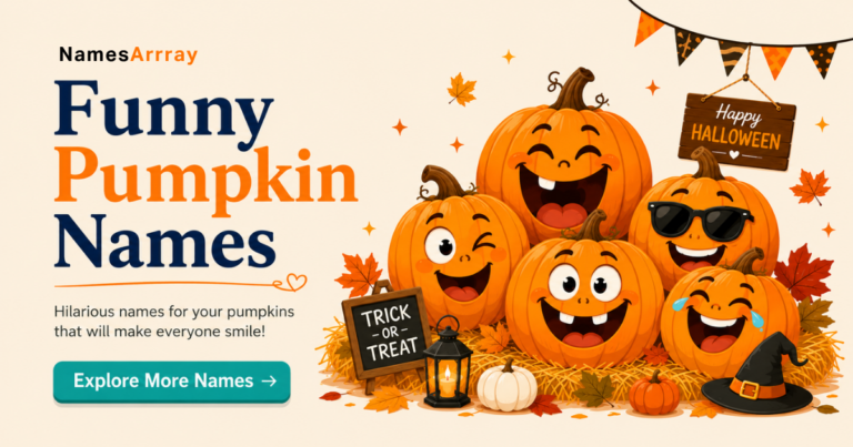 Funny Pumpkin Names