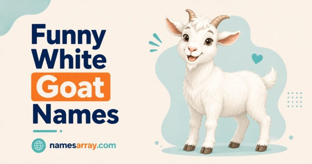 Funny White Goat Names