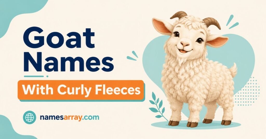 Goat Names With Curly Fleeces