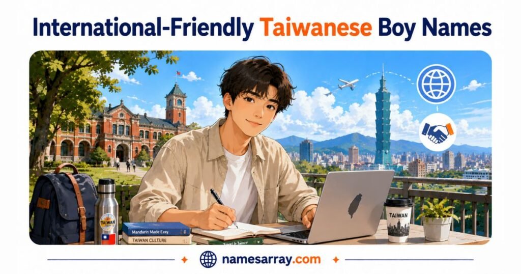 International-Friendly Taiwanese Boy Names