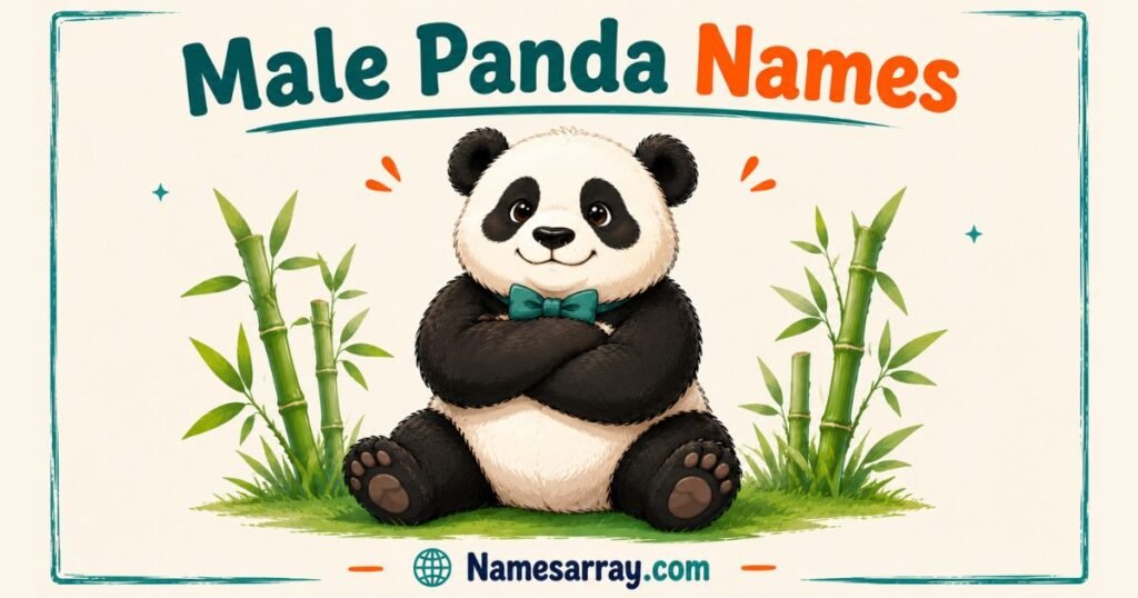 Male Panda Names