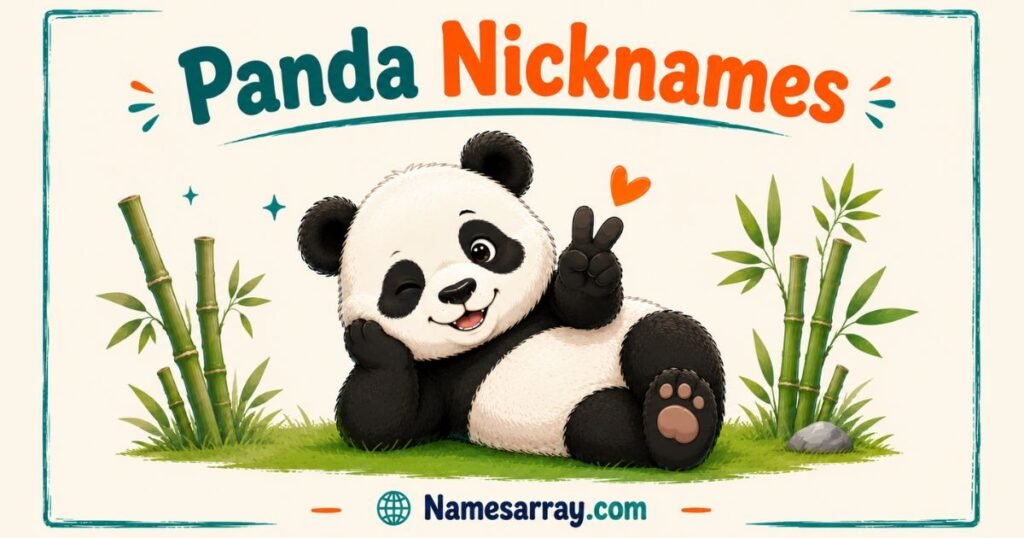 Panda Nicknames