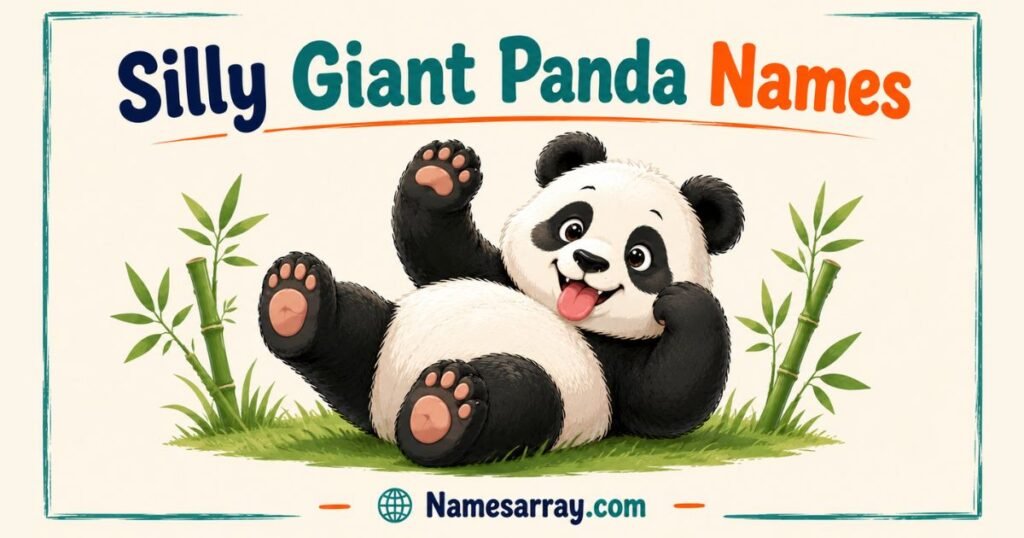 Silly Giant Panda Names
